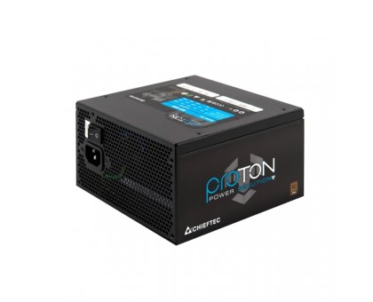 Блок живлення CHIEFTEC Proton  (600W), >85%, 80+ Bronze, 120мм, 1xMB 24pin(20+4), 1xCPU 8pin(4+4), 3xMolex, 6xSATA, 2xPCIe 8pin(6+2)