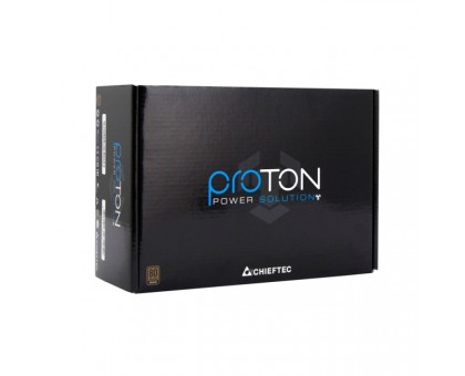 Блок живлення CHIEFTEC Proton  (600W), >85%, 80+ Bronze, 120мм, 1xMB 24pin(20+4), 1xCPU 8pin(4+4), 3xMolex, 6xSATA, 2xPCIe 8pin(6+2)