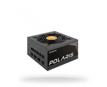 Блок питания CHIEFTEC Polaris  (650W), >90%, 80+ Gold, 120мм, 1xMB 24pin(20+4), 2xCPU 8pin(4+4), 3xMolex, 6xSATA, 4xPCIe 8pin(6+2), Fully Modular