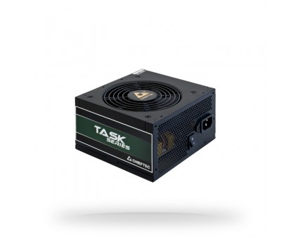 Блок живлення CHIEFTEC Task  (600W), >85%, 80+ Bronze, 120мм, 1xMB 24pin(20+4), 1xCPU 8pin(4+4), 3xMolex, 5xSATA, 2xPCIe 8pin(6+2)