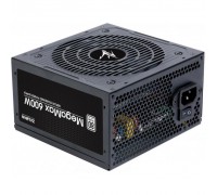 Блок живлення Zalman Megamax  (600W), 83%, 80+ White, 120мм, 1xMB 24pin(20+4), 2xCPU (8pin+4pin) 4xMolex, 6xSATA, 2xPCIe 8pin(6+2)