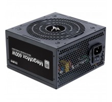 Блок питания Zalman Megamax  (600W) 83% 80+ White 120мм 1xMB 24pin(20+4) 2xCPU (8pin+4pin) 4xMolex 6xSATA 2xPCIe 8pin(6+2)