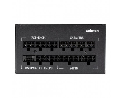 Блок живлення Zalman Teramax 2 (850W), >90%, 80+ Gold, 120мм, 1xMB 28pin (18+10), 2xCPU 8pin(4+4), 3xMolex, 12xSATA, 4xPCIe 8pin(6+2), 1xPCIe GEN5 16pin, Fully Modular Блок живлення Zalman Teramax 2 (850W), >90%, 80+ Gold, 120мм, 1xMB 28pin (18+10), 2xCPU 8pin(4+4), 3xMolex, 12xSATA, 4xPCIe 8pin(6+2), 1xPCIe GEN5 16pin, Fully Modular