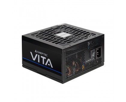 Блок живлення CHIEFTEC Vita  (750W), >85%, 80+ Bronze, 120мм, 1xMB 24pin(20+4), 2xCPU 8pin(4+4), 2xMolex, 6xSATA, 4xPCIe 8pin(6+2)