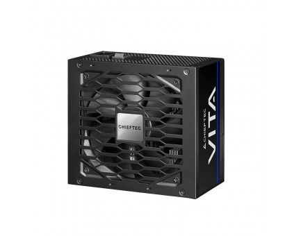 Блок питания CHIEFTEC Vita  (850W), >85%, 80+ Bronze, 120мм, 1xMB 24pin(20+4), 2xCPU 8pin(4+4), 2xMolex, 6xSATA, 4xPCIe 8pin(6+2)