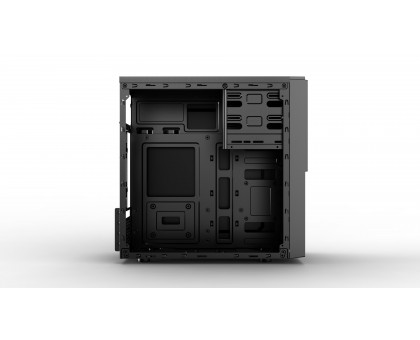 Корпус 2E Basis RD860-3U без БЖ, 1xUSB3.0, 2xUSB2.0, VGA 320мм, mATX, чорний