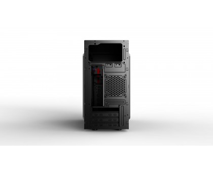 Корпус 2E Basis RD860-3U без БЖ, 1xUSB3.0, 2xUSB2.0, VGA 320мм, mATX, чорний