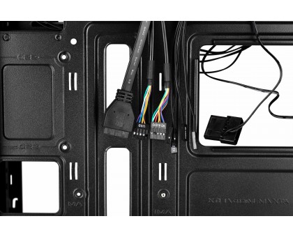 Корпус 2E Alfa E130 без БЖ 2xUSB3.0, 1xUSB2.0, 1x80мм, VGA 320мм, ATX, чорний Корпус 2E Alfa E130 без БЖ 2xUSB3.0, 1xUSB2.0, 1x80мм, VGA 320мм, ATX, чорний