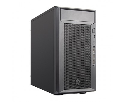Корпус SilverStone Fara FA311-B без БЖ, 2xUSB3.0, 1xUSB2.0, 1x120мм, VGA 354мм, LCS ready, mATX, чорний Корпус SilverStone Fara FA311-B без БЖ, 2xUSB3.0, 1xUSB2.0, 1x120мм, VGA 354мм, LCS ready, mATX, чорний