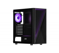 Корпус 2E GAMING Infinity G205A без БЖ 2xUSB3.0, 1xUSBType-C, 1x120мм ARGB, 2x120мм, VGA 345мм, LCS ready, TG Side Panel, ATX, чорний