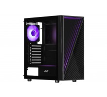 Корпус 2E GAMING Infinity G205A без БЖ 2xUSB3.0, 1xUSBType-C, 1x120мм ARGB, 2x120мм, VGA 345мм, LCS ready, TG Side Panel, ATX, чорний