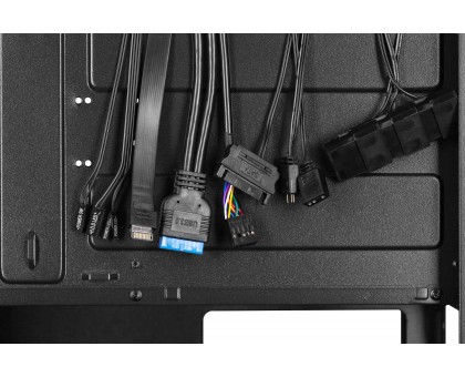 Корпус 2E GAMING Infinity G205A без БЖ 2xUSB3.0, 1xUSBType-C, 1x120мм ARGB, 2x120мм, VGA 345мм, LCS ready, TG Side Panel, ATX, чорний