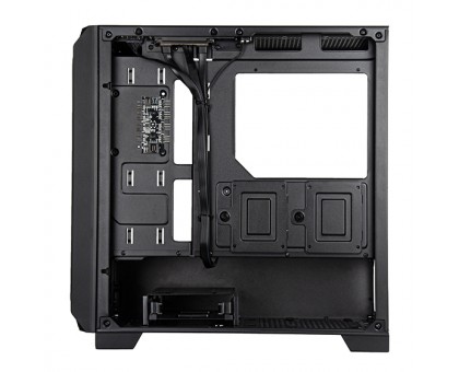 Корпус SilverStone Fara FA312Z-BG без БЖ, 2xUSB3.0, 2x140мм, ARGB VGA 365мм, LCS ready, TG Side Panel, mATX, чорний