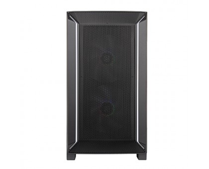 Корпус SilverStone Fara FA312Z-BG без БЖ, 2xUSB3.0, 2x140мм, ARGB VGA 365мм, LCS ready, TG Side Panel, mATX, чорний