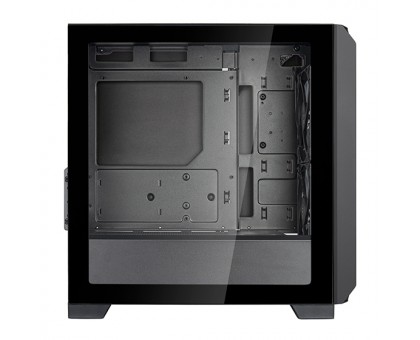 Корпус SilverStone Fara FA312Z-BG без БЖ, 2xUSB3.0, 2x140мм, ARGB VGA 365мм, LCS ready, TG Side Panel, mATX, чорний
