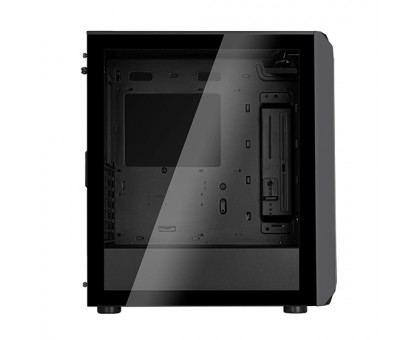 Корпус SilverStone Fara FA511Z-BG без БЖ, 2xUSB3.0, 3x120мм, ARGB VGA 360мм, LCS ready, TG Side Panel, ATX, чорний