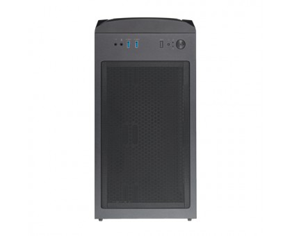 Корпус SilverStone Fara FA511Z-BG без БЖ, 2xUSB3.0, 3x120мм, ARGB VGA 360мм, LCS ready, TG Side Panel, ATX, чорний