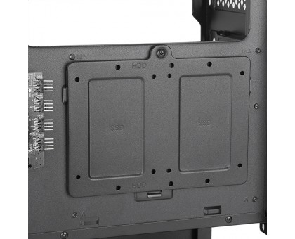 Корпус SilverStone Fara FA511Z-BG без БЖ, 2xUSB3.0, 3x120мм, ARGB VGA 360мм, LCS ready, TG Side Panel, ATX, чорний