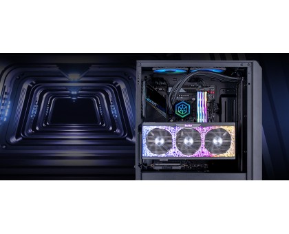 Корпус SilverStone Fara FA511Z-BG без БЖ, 2xUSB3.0, 3x120мм, ARGB VGA 360мм, LCS ready, TG Side Panel, ATX, чорний