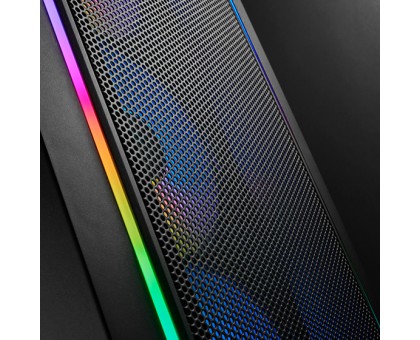 Корпус SilverStone Fara FA511Z-BG без БЖ, 2xUSB3.0, 3x120мм, ARGB VGA 360мм, LCS ready, TG Side Panel, ATX, чорний
