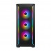 Корпус SilverStone Fara FA511Z-BG без БЖ, 2xUSB3.0, 3x120мм, ARGB VGA 360мм, LCS ready, TG Side Panel, ATX, чорний