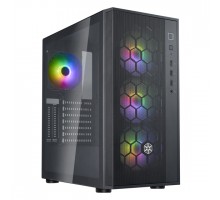 Корпус SilverStone Fara FAR1B-PRO-V2 без БЖ, 2xUSB3.0, 1xUSB2.0, 4x120мм, ARGB VGA 340мм, LCS ready, TG Side Panel, ATX, чорний