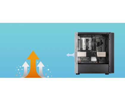 Корпус SilverStone Fara FAR1B-PRO-V2 без БЖ, 2xUSB3.0, 1xUSB2.0, 4x120мм, ARGB VGA 340мм, LCS ready, TG Side Panel, ATX, чорний