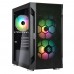 Корпус SilverStone Fara FAH1MB-PRO без БЖ, 1xUSB3.0, 2xUSB2.0, 3x120мм, ARGB VGA 320мм, LCS ready, TG Side Panel, mATX, чорний