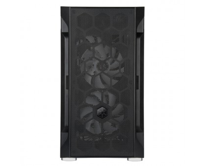 Корпус SilverStone Fara FAH1MB-PRO без БЖ, 1xUSB3.0, 2xUSB2.0, 3x120мм, ARGB VGA 320мм, LCS ready, TG Side Panel, mATX, чорний