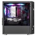 Корпус SilverStone Fara FAH1MB-PRO без БЖ, 1xUSB3.0, 2xUSB2.0, 3x120мм, ARGB VGA 320мм, LCS ready, TG Side Panel, mATX, чорний