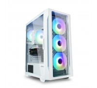 Корпус Zalman I3 Neo TG без БЖ, 1xUSB3.0, 2xUSB2.0, 4x120мм ARGB, VGA 355мм, LCS ready, TG Side/Front Panel, ATX, білий