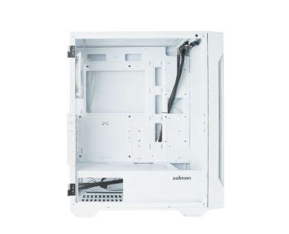 Корпус Zalman I3 Neo TG без БЖ, 1xUSB3.0, 2xUSB2.0, 4x120мм ARGB, VGA 355мм, LCS ready, TG Side/Front Panel, ATX, білий