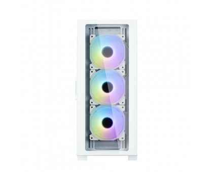 Корпус Zalman I3 Neo TG без БЖ, 1xUSB3.0, 2xUSB2.0, 4x120мм ARGB, VGA 355мм, LCS ready, TG Side/Front Panel, ATX, білий