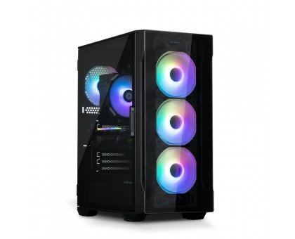 Корпус Zalman I3 Neo TG без БЖ, 1xUSB3.0, 2xUSB2.0, 4x120мм ARGB, VGA 355мм, LCS ready, TG Side/Front Panel, ATX, чорний