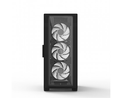 Корпус Zalman I3 Neo TG без БЖ, 1xUSB3.0, 2xUSB2.0, 4x120мм ARGB, VGA 355мм, LCS ready, TG Side/Front Panel, ATX, чорний
