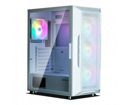 Корпус Zalman I3 Neo без БП 1xUSB3.0, 2xUSB2.0 4x120мм RGB VGA 355мм LCS ready TG Side Panel ATX белый Корпус Zalman I3 Neo без БП 1xUSB3.0, 2xUSB2.0 4x120мм RGB VGA 355мм LCS ready TG Side Panel ATX белый
