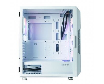 Корпус Zalman I3 Neo без БП 1xUSB3.0, 2xUSB2.0 4x120мм RGB VGA 355мм LCS ready TG Side Panel ATX белый Корпус Zalman I3 Neo без БП 1xUSB3.0, 2xUSB2.0 4x120мм RGB VGA 355мм LCS ready TG Side Panel ATX белый