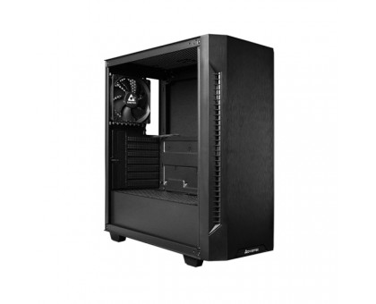Корпус CHIEFTEC Elox AS-01B, без БЖ, 2xUSB3.2, 1xUSB2.0, 1x120мм, Sound insulated panels, VGA 320мм, LCS ready, ATX, чорний