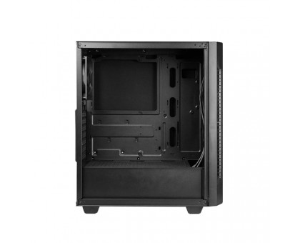 Корпус CHIEFTEC Elox AS-01B, без БЖ, 2xUSB3.2, 1xUSB2.0, 1x120мм, Sound insulated panels, VGA 320мм, LCS ready, ATX, чорний