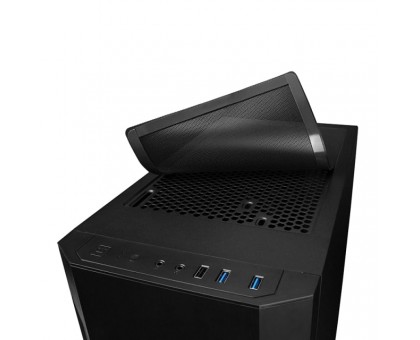 Корпус CHIEFTEC Elox AS-01B, без БЖ, 2xUSB3.2, 1xUSB2.0, 1x120мм, Sound insulated panels, VGA 320мм, LCS ready, ATX, чорний