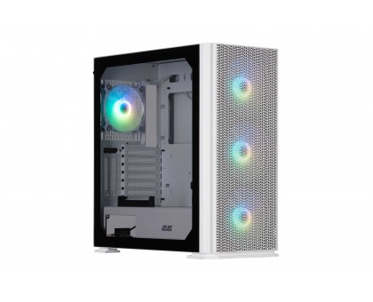 Корпус 2E GAMING Vertex GI01W без БЖ 2xUSB3.0, 1xUSBType-C, 3x140мм ARGB, 1x120мм ARGB, VGA 380мм, LCS ready, контролер з пультом, TG Side Panel, EATX, білий
