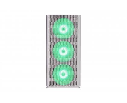 Корпус 2E GAMING Vertex GI01W без БЖ 2xUSB3.0, 1xUSBType-C, 3x140мм ARGB, 1x120мм ARGB, VGA 380мм, LCS ready, контролер з пультом, TG Side Panel, EATX, білий