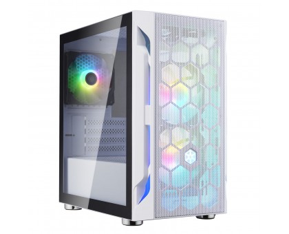 Корпус SilverStone Fara FAH1MW-PRO без БЖ, 1xUSB3.0, 2xUSB2.0, 3x120мм, ARGB VGA 320мм, LCS ready, TG Side Panel, mATX, білий