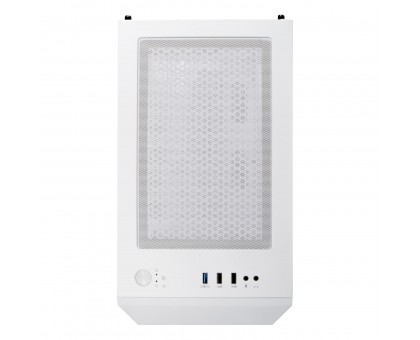 Корпус SilverStone Fara FAH1MW-PRO без БЖ, 1xUSB3.0, 2xUSB2.0, 3x120мм, ARGB VGA 320мм, LCS ready, TG Side Panel, mATX, білий
