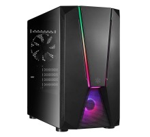 Корпус SilverStone Fara FAV1MB-PRO без БЖ, 2xUSB3.0, 2xUSB2.0, 1x120мм, ARGB VGA 379мм, LCS ready, TG Side Panel, mATX, чорний