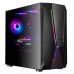 Корпус SilverStone Fara FAV1MB-PRO без БЖ, 2xUSB3.0, 2xUSB2.0, 1x120мм, ARGB VGA 379мм, LCS ready, TG Side Panel, mATX, чорний