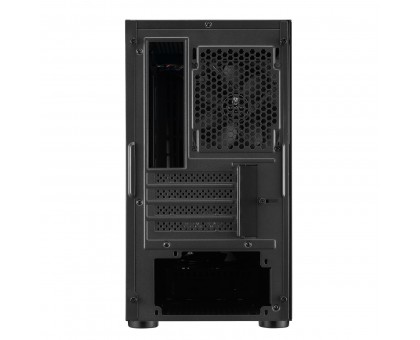 Корпус SilverStone Fara FAV1MB-PRO без БЖ, 2xUSB3.0, 2xUSB2.0, 1x120мм, ARGB VGA 379мм, LCS ready, TG Side Panel, mATX, чорний