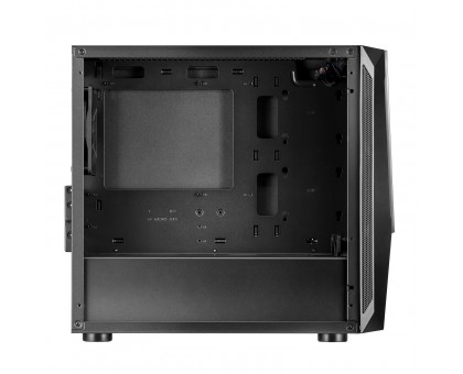 Корпус SilverStone Fara FAV1MB-PRO без БЖ, 2xUSB3.0, 2xUSB2.0, 1x120мм, ARGB VGA 379мм, LCS ready, TG Side Panel, mATX, чорний