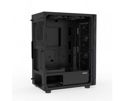 Корпус Zalman I4 без БЖ, 2xUSB3.0, 1xUSB2.0, 6x120мм, VGA 320мм, LCS ready, Mesh Side/Front Panel, ATX, чорний