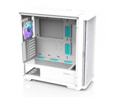 Корпус Zalman Z10 Duo без БП 2xUSB3.0, 1xUSB Type-C 3x140мм ARGB, 1x120мм ARGB VGA 395мм LCS ready TG Side Panel EATX белый Корпус Zalman Z10 Duo без БП 2xUSB3.0, 1xUSB Type-C 3x140мм ARGB, 1x120мм ARGB VGA 395мм LCS ready TG Side Panel EATX белый
